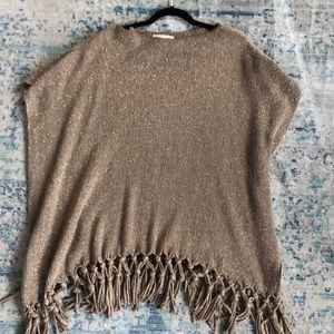 Poncho sweater